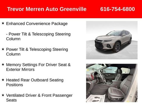 Used 2021 Chevrolet Blazer RS w/ Enhanced Convenience Package image 25