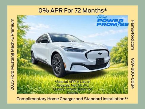 New 2025 Ford Mustang Mach-E Premium image 1