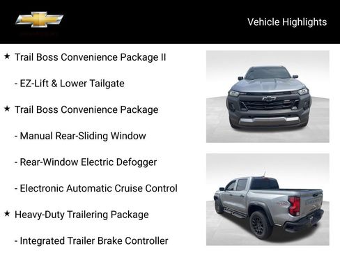 Used 2023 Chevrolet Colorado Trail Boss w/ Advanced Trailering Package AWD/4WD image 21