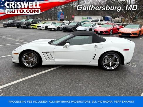 Used 2011 Chevrolet Corvette Grand Sport w/ Preferred Equipment Group RWD image 4
