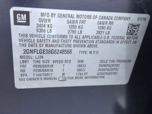 Used 2016 Chevrolet Equinox LTZ w/ Enhanced Convenience Package image 38