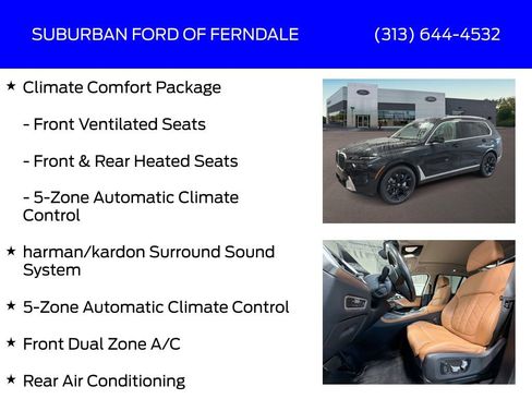 Used 2023 BMW X7 xDrive40i w/ Premium Package AWD/4WD image 13