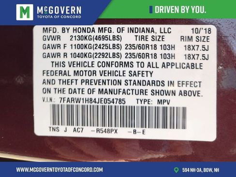 Used 2018 Honda CR-V EX-L image 21