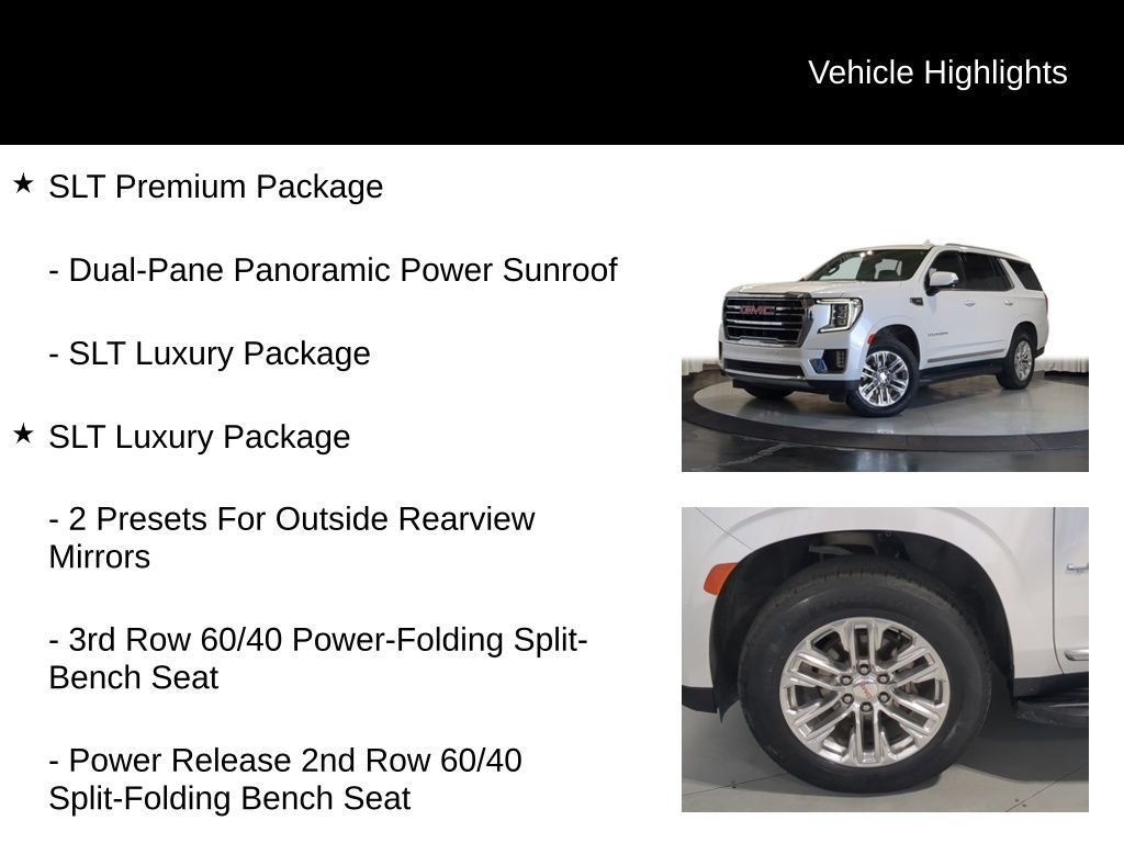 Used 2023 GMC Yukon SLT w/ SLT Premium Package AWD/4WD image 19