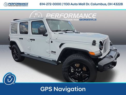 Used 2021 Jeep Wrangler Unlimited Sahara AWD/4WD image 1