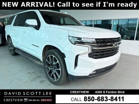 Used 2022 Chevrolet Suburban RST w/ Luxury Package RWD image 1
