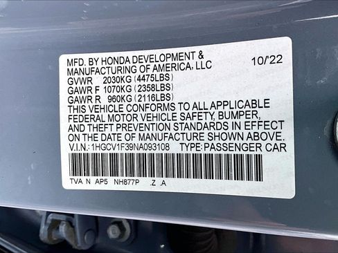 Used 2022 Honda Accord Sport image 29