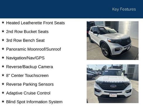 Certified 2024 Ford Explorer XLT w/ Equipment Group 202A RWD image 36