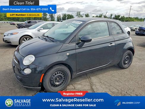 Used 2013 FIAT 500 Pop FWD image 1