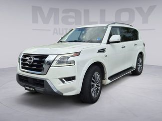 Used 2022 Nissan Armada SL w/ Captain's Chairs Package AWD/4WD video 1