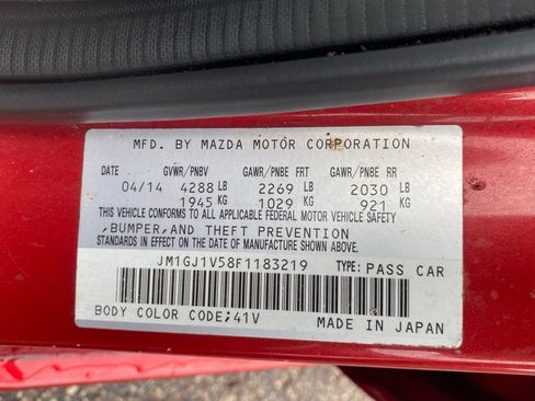 Used 2015 MAZDA MAZDA6 Touring FWD image 20
