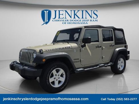Used 2017 Jeep Wrangler Unlimited Sport w/ Quick Order Package 24S AWD/4WD image 9