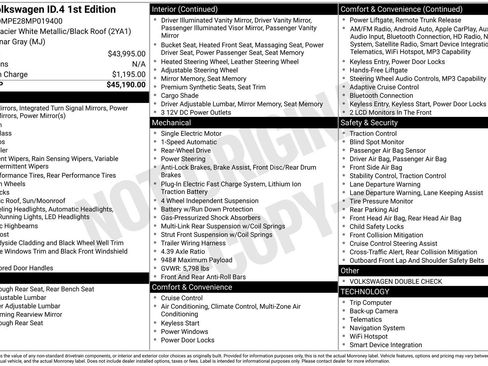 Used 2021 Volkswagen ID.4 1st Edition image 14