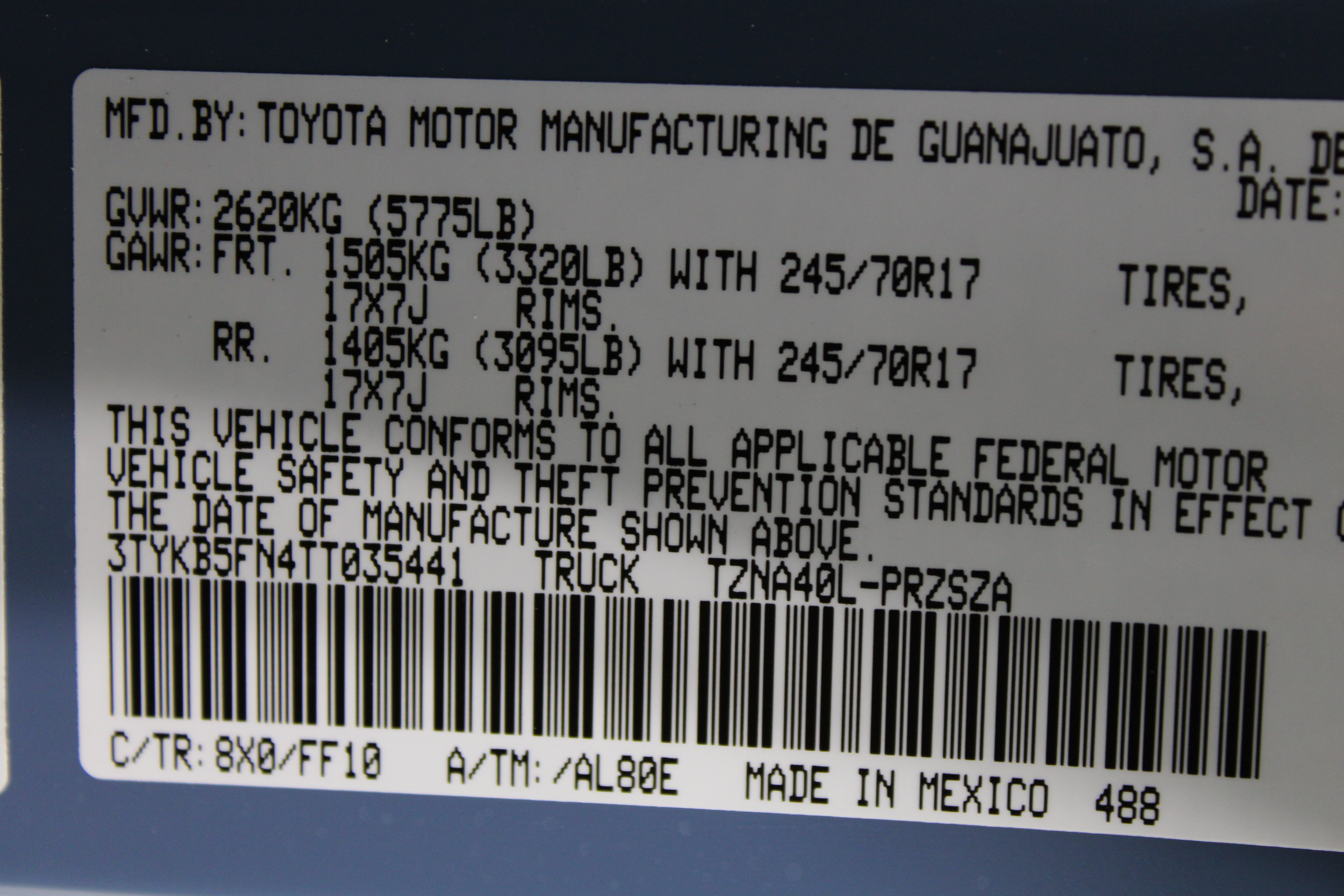 Certified 2026 Toyota Tacoma SR5 RWD image 39