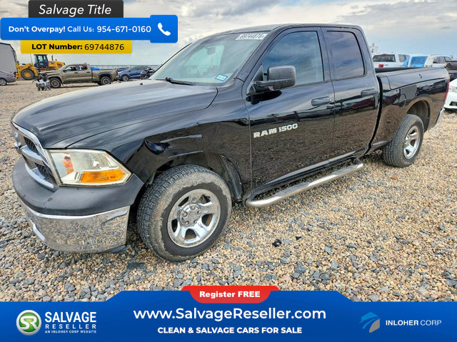 Used 2012 RAM 1500 Tradesman w/ ST Popular Equipment Group RWD image 1