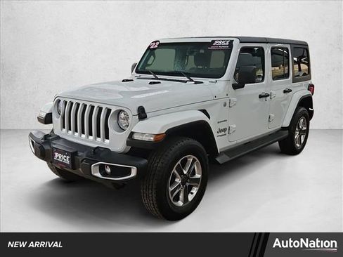 Used 2022 Jeep Wrangler Unlimited Sahara image 1