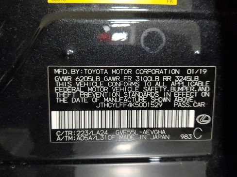 Used 2019 Lexus LS 500h AWD image 31