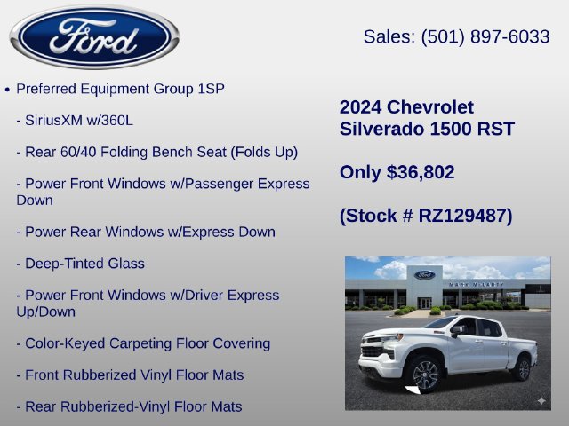 Used 2024 Chevrolet Silverado 1500 RST AWD/4WD image 6