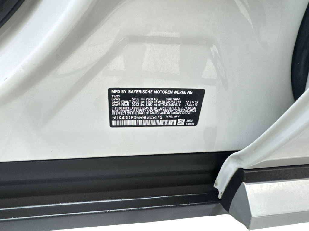 Used 2024 BMW X3 sDrive30i RWD image 95
