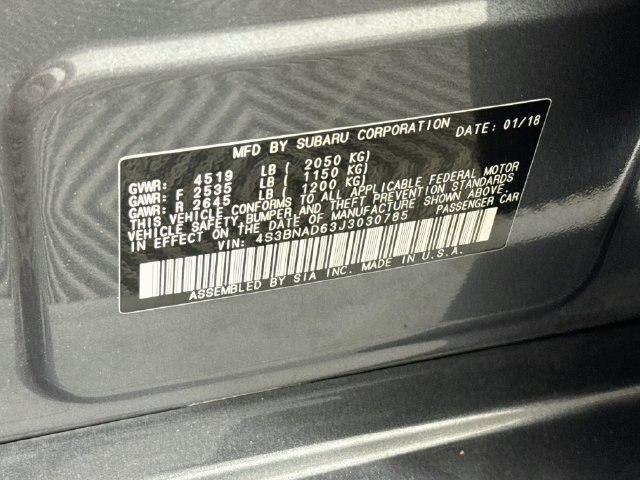 Used 2018 Subaru Legacy 2.5i Premium AWD/4WD image 36