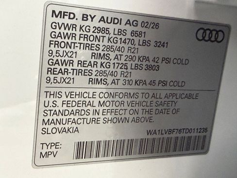 New 2026 Audi Q7 3.0T Premium Plus AWD/4WD image 20