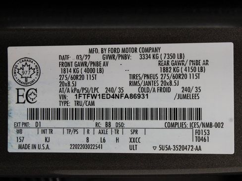 Used 2022 Ford F150 King Ranch image 82