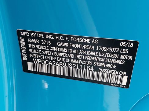 Used 2018 Porsche 718 Boxster image 31