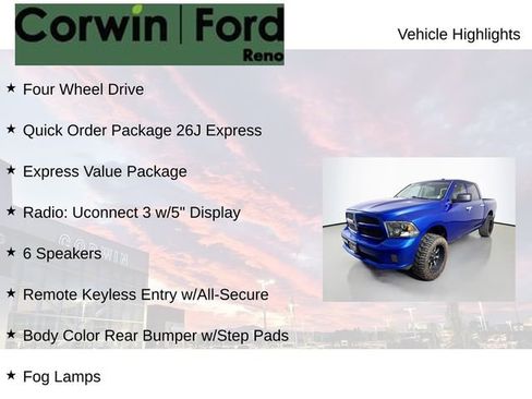 Used 2017 RAM 1500 Express w/ Express Value Package image 8