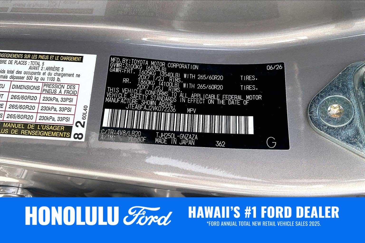 Used 2027 Toyota Land Cruiser AWD/4WD image 20