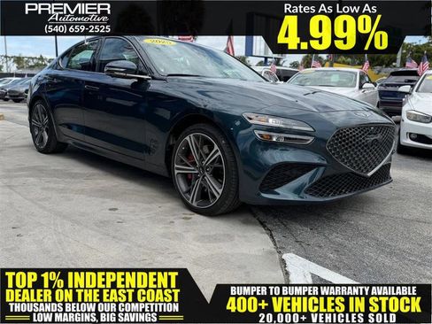 Used 2025 Genesis G70 3.3T Advanced w/ Sport Prestige Package RWD image 1