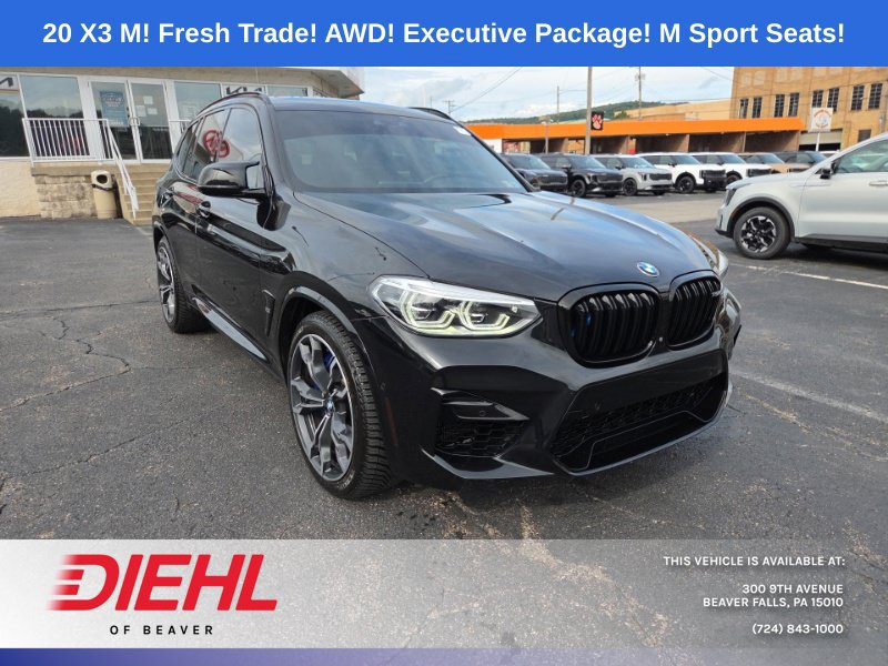 Used 2020 BMW X3 M w/ Executive Package AWD/4WD image 1