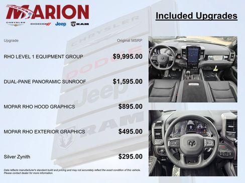 New 2026 RAM 1500 RHO w/ RHO Level 1 Equipment Group AWD/4WD image 9