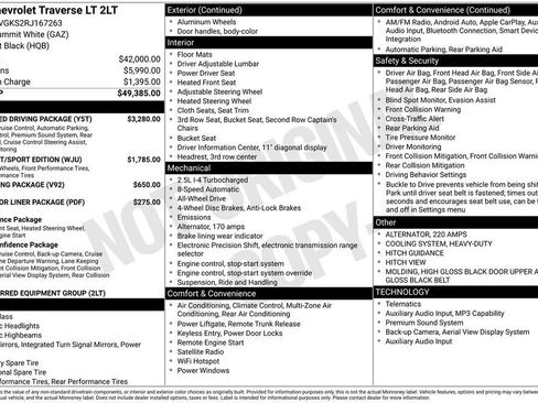 Used 2024 Chevrolet Traverse LT w/ Enhanced Driving Package AWD/4WD image 11
