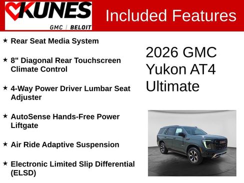 New 2026 GMC Yukon AT4 Ultimate AWD/4WD image 3