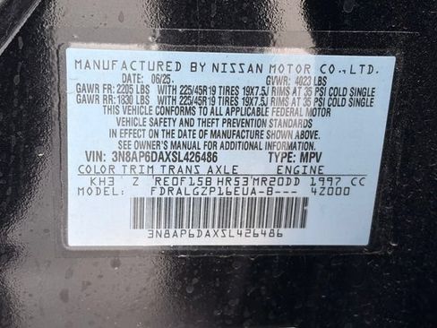 Used 2025 Nissan Kicks SR FWD image 20