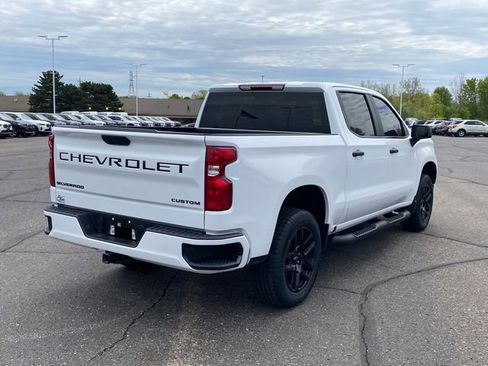 Certified 2024 Chevrolet Silverado 1500 Custom w/ Turbomax Blackout Package AWD/4WD image 3