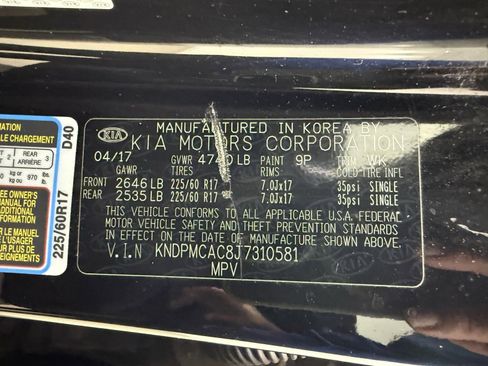 Used 2018 Kia Sportage LX image 12