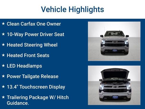 Used 2024 Chevrolet Silverado 1500 RST w/ Z71 Off-Road Package AWD/4WD image 3