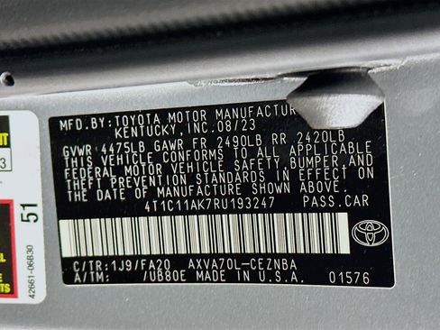 Used 2024 Toyota Camry LE image 12