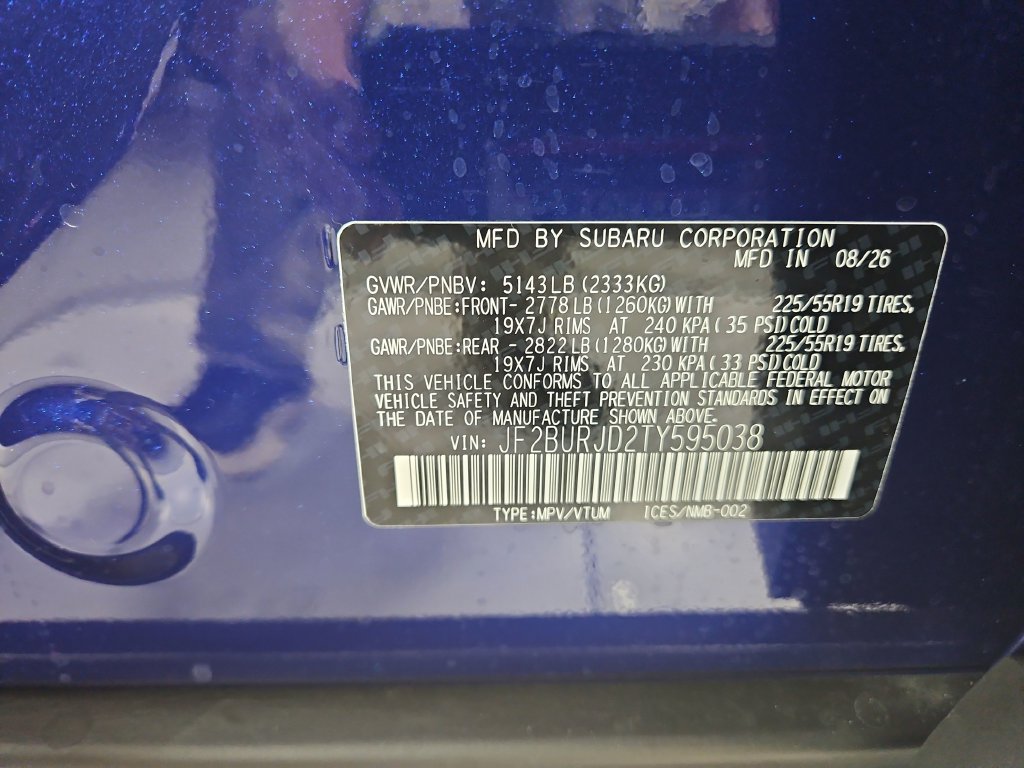 New 2026 Subaru Outback Touring XT AWD/4WD image 30