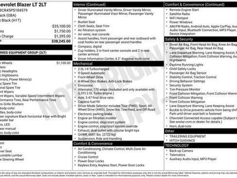 Used 2023 Chevrolet Blazer LT image 15