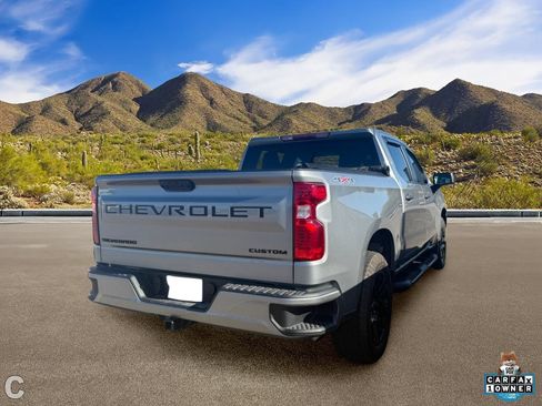 Certified 2024 Chevrolet Silverado 1500 Custom w/ Turbomax Blackout Package AWD/4WD image 4