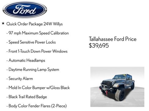 Used 2021 Jeep Gladiator Willys image 9