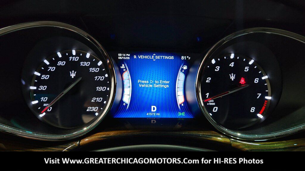 Used 2014 Maserati Quattroporte GTS RWD image 35