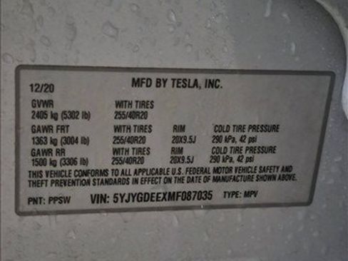 Used 2021 Tesla Model Y Long Range AWD/4WD image 20