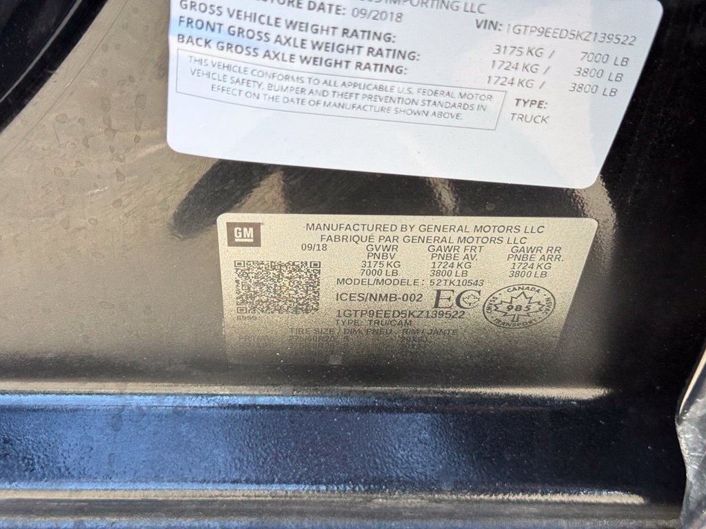 Used 2019 GMC Sierra 1500 AT4 w/ AT4 Premium Package AWD/4WD image 11