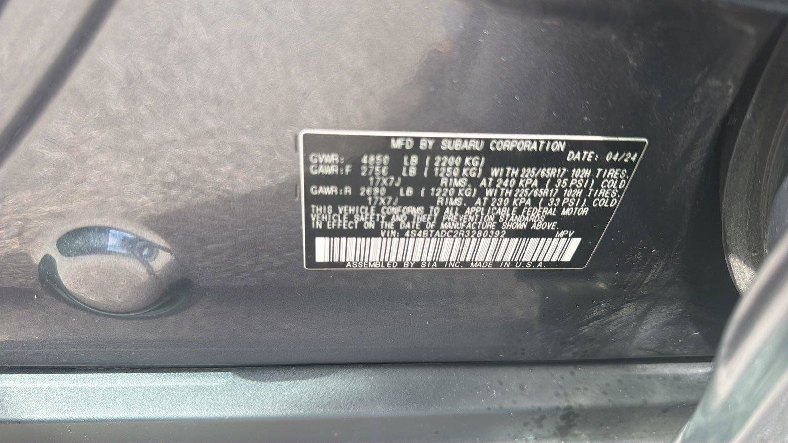 Used 2024 Subaru Outback Premium AWD/4WD image 25