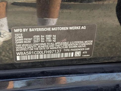 Used 2020 BMW 330i Sedan w/ Driving Assistance Package RWD image 26