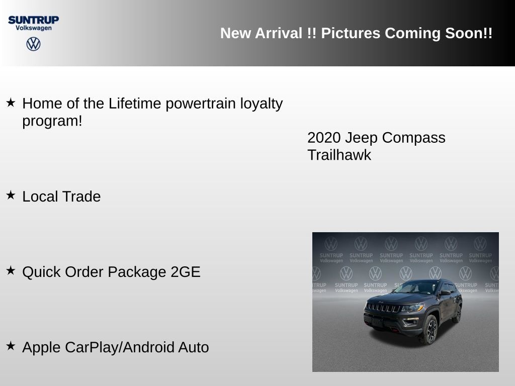 Used 2020 Jeep Compass Trailhawk AWD/4WD image 5