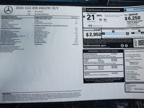 New 2026 Mercedes-Benz GLS 450 4MATIC image 34